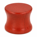 Plug Oorpiercing Jaspis Rood (12 mm)