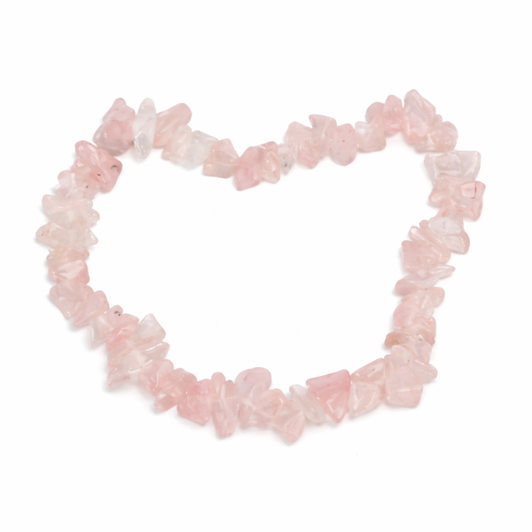 Edelsteen Splitarmband Rozenkwarts - 13 cm