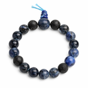 Edelsteen Armband Sodaliet Powerbead (21 cm)