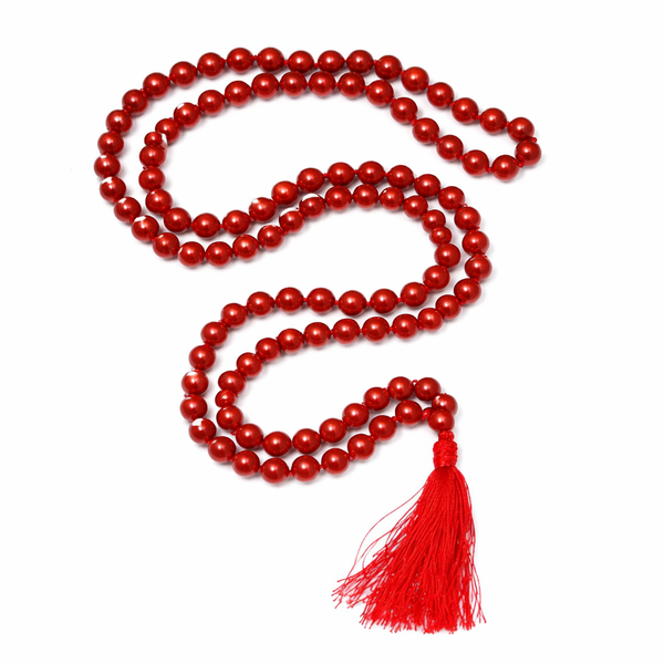 Edelstenen Ketting Jaspis Rood Mala