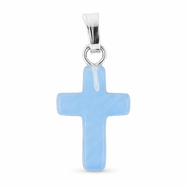 Kruis Hanger Opaliet (14 mm)