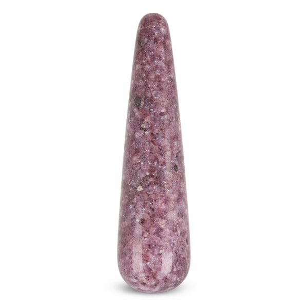 Massage Griffel Lepidoliet - ca. 7.5 cm