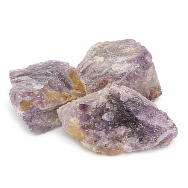 Ruwe Amethist Edelsteen 3-10 cm Donker Vindplaats India (1 kg)