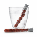 Rode Jaspis Waterwand met Steentjes Buisje Exclusief Drinkglas