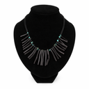 Ketting Koraal (Imitatie) met Turkoois Kralen