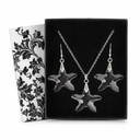 Feng Shui Ster Hanger Oorbellen Set voor Balans en Geluk
