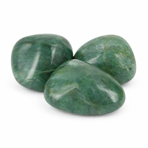 Trommelstenen Prasem (150 gram - 20-40 mm)