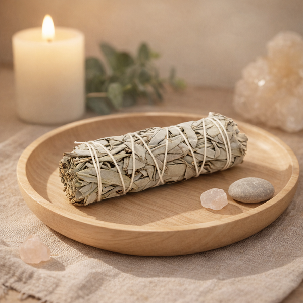 Witte Salie Smudge Stick 10 cm