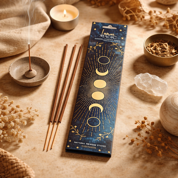 Wierook Carnatia Starry Spell Lunar Magic Santal & Oriswortel 20 Stokjes