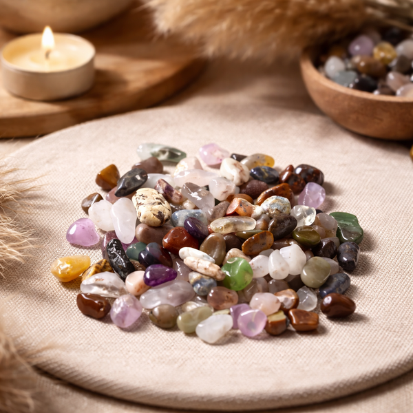 Trommelstenen Mix Brazilië Natuurlijke Edelstenen ±1-2cm ±500g
