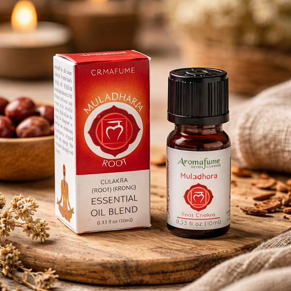 Muladhara Chakra Essentiële Olie Mix Aromafume 10 ml