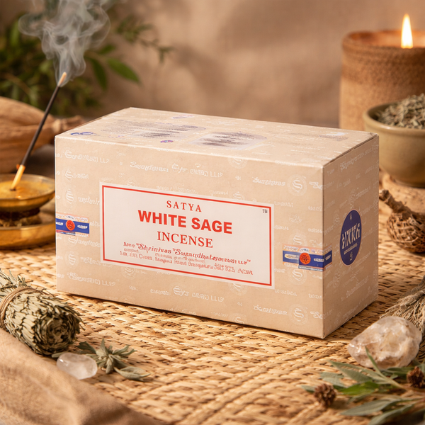 Wierook Satya Witte Salie 12 Pakjes 15 Gram