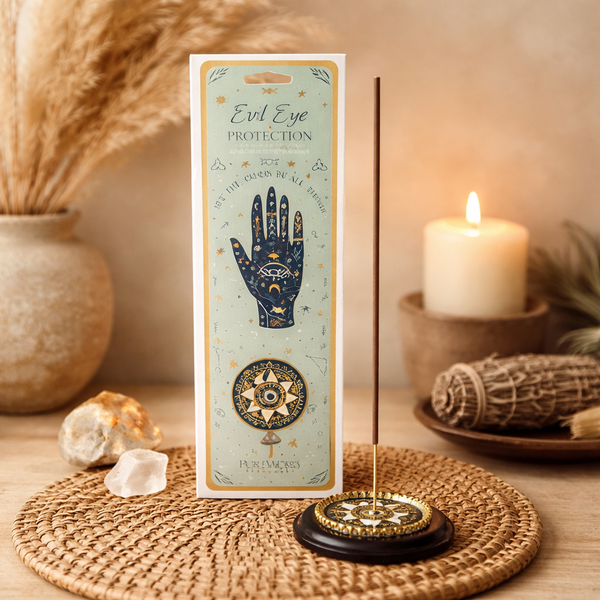Wierook Celestial Magic Evil Eye Protection Met Wierookbrander 40gr