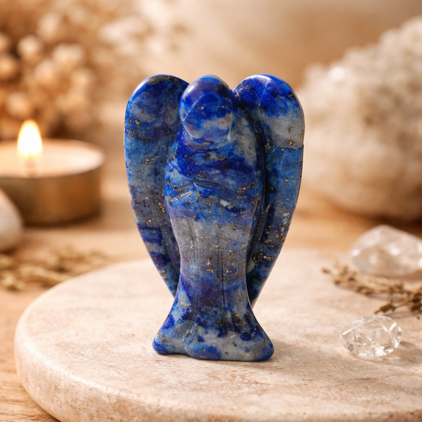 Engel Van Lapis Lazuli Halfedelsteen 3.8 cm