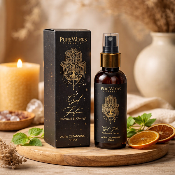 Kamerspray Good Fortune Patchouli & Sinaasappel 100ml