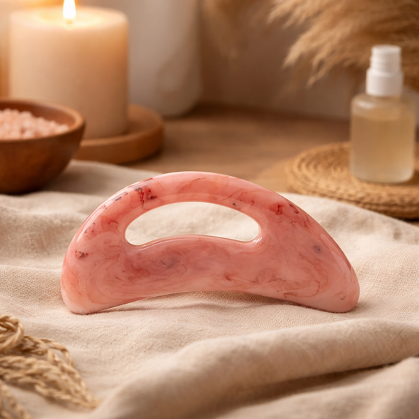 Gua Sha Full-Body Massagehulp Resin 21x9 cm