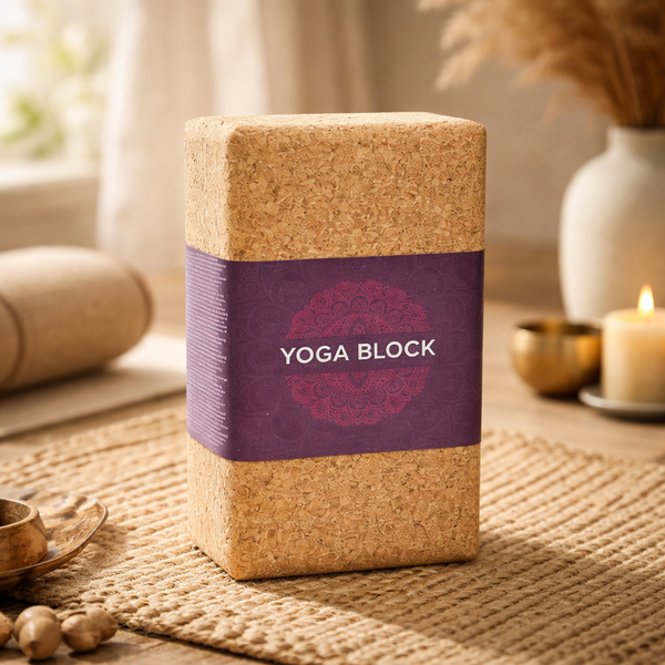 Yoga Prop Steunblok Kurk 23x12x7.5 cm