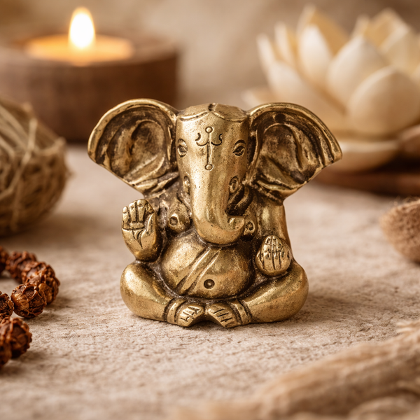 Ganesha Minibeeldje 4,5 cm