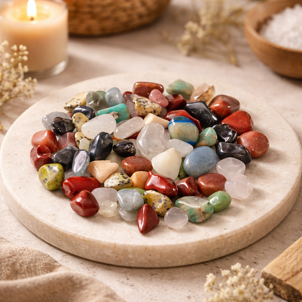 Trommelstenen Mix Brazilië Natuurlijke Edelstenen 1x3 cm 800 g