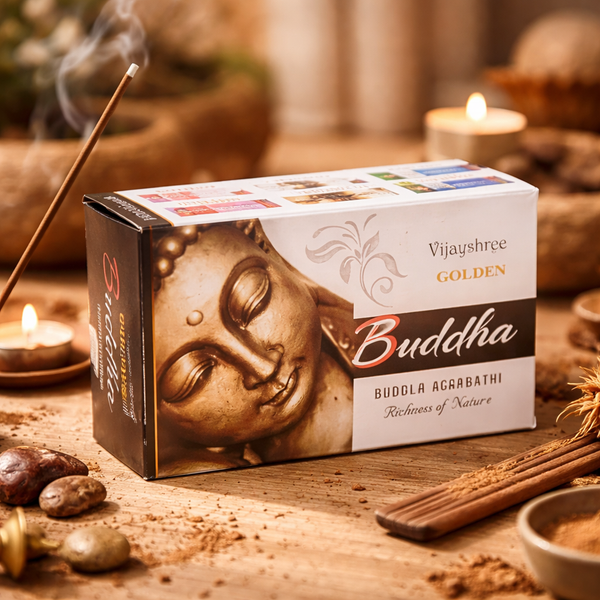 Wierook Golden Buddha 12 Doosjes 15 Gram