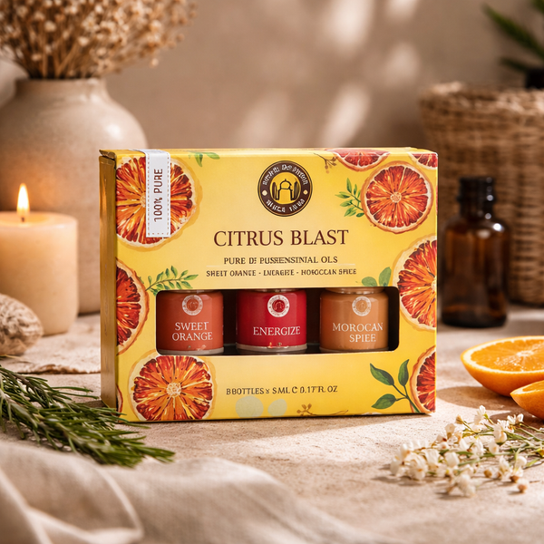 Song of India Etherische Olie Set Citrus Blast Aromatherapie 3x5ml