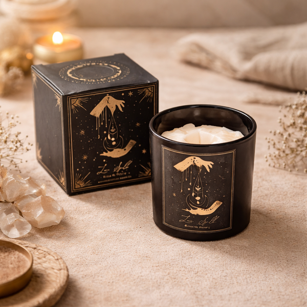 Manifestatiekaars Love Spell In Glas 120g