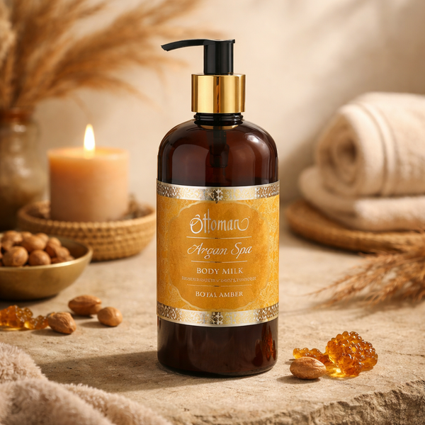Ottoman Argan Spa Body Milk Royal Amber 400ml