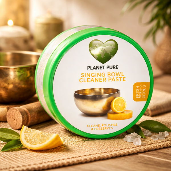 Klankschaal Reinigingspasta Biologisch Vegan Citrus 300g