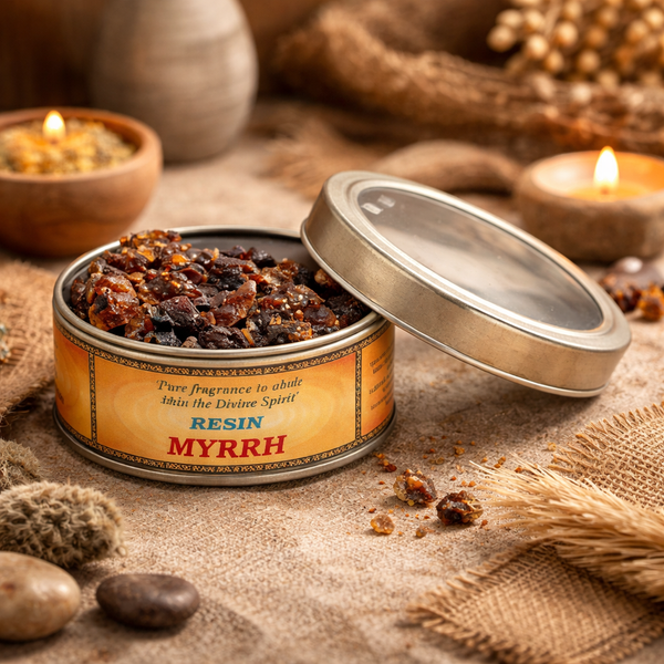 Wierookhars Myrrh 60 Gram