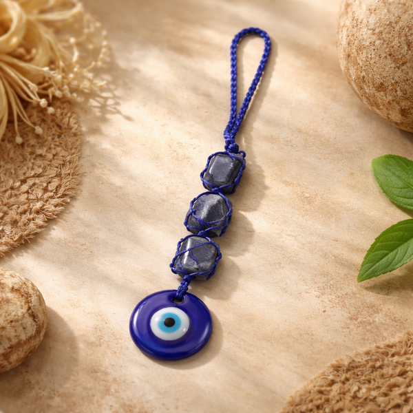 Boze Oog Beschermingsamulet Met Sodaliet 20 cm