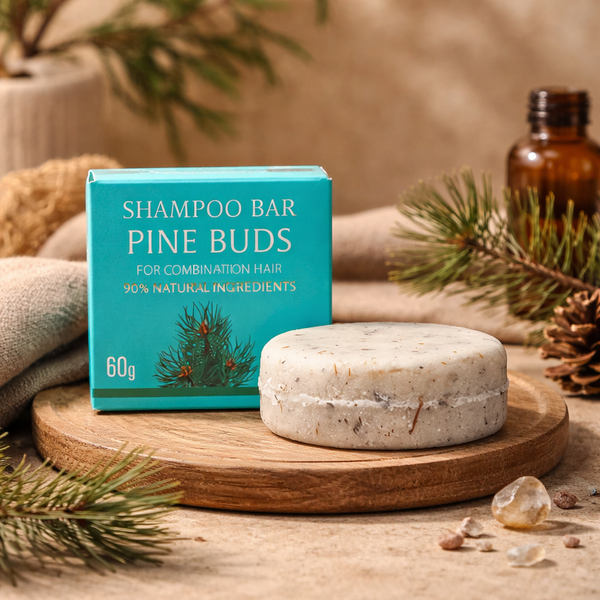 Natuurlijke Shampoo Bar Dennenknoppen 60g