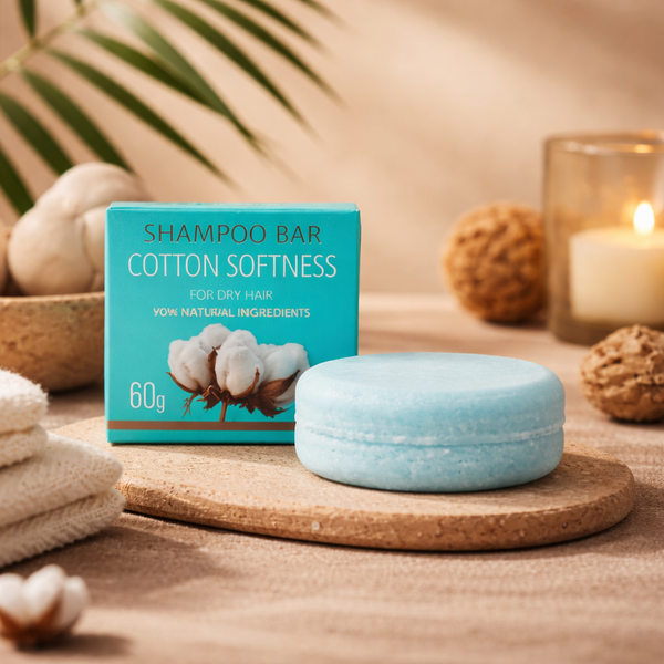 Natuurlijke Shampoo Bar Cotton Softness 60g
