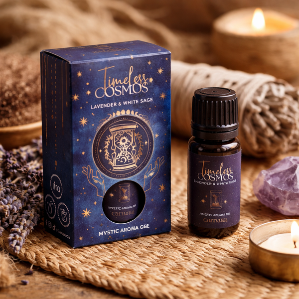 Geurolie Carnatia Starry Spell Timeless Cosmos Lavendel Witte Salie 10 ml