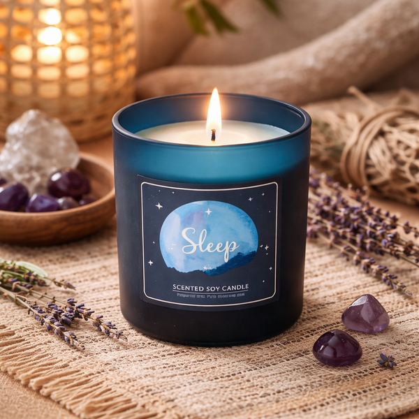 Soja Geurkaars Sleep In Glas 200g