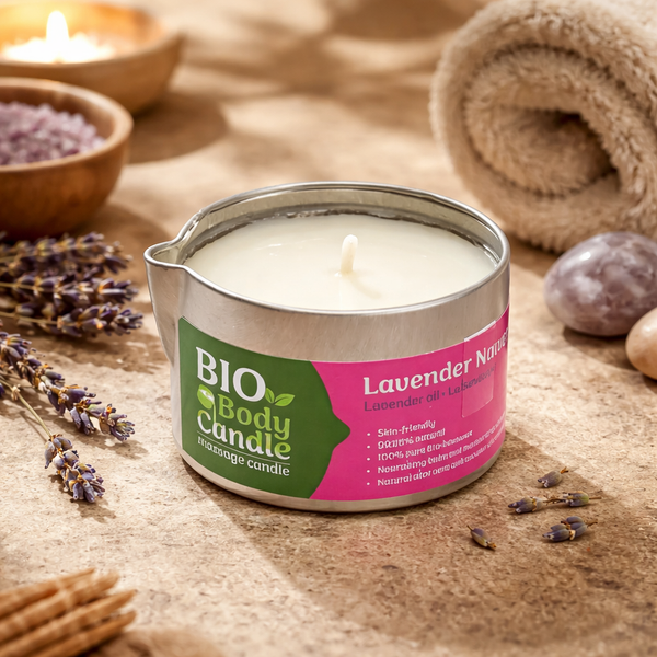 Massagekaars Lavendel Bio 100ml