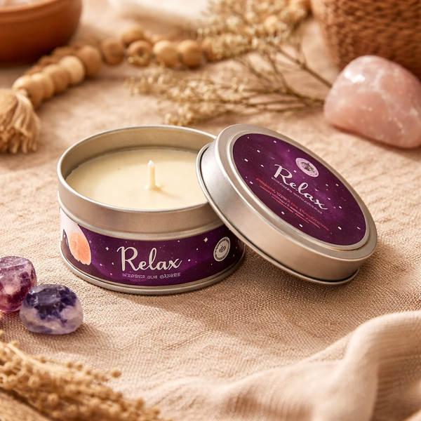 Soja Geurkaars Relax In Blik 80g