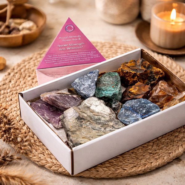 Mineralen Box Braziliaanse Kracht En Wijsheid 500-650 Gram