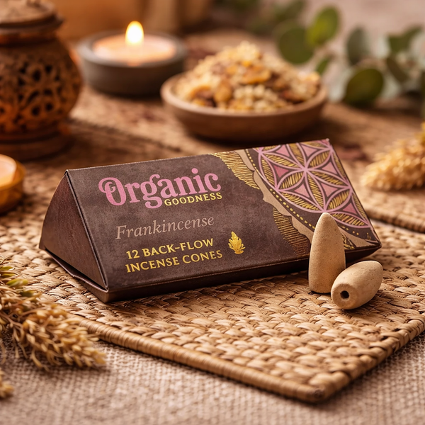 Wierookkegels Frankincense Backflow 6 Pakjes Natuurlijke Ingrediënten