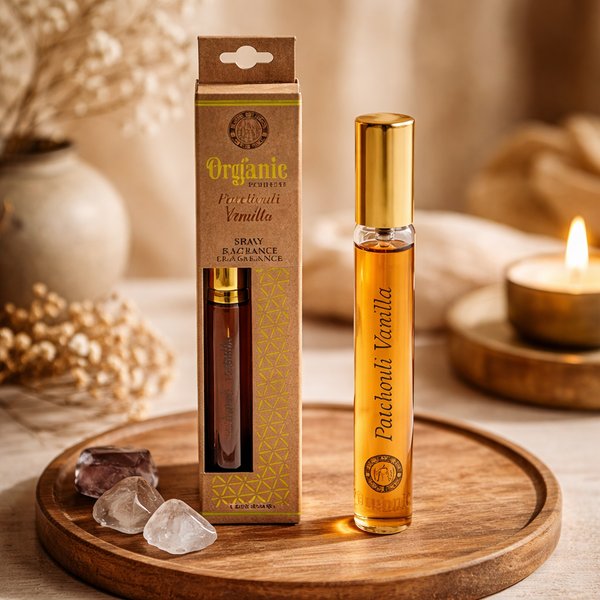 Kamerspray Patchouli Vanille 12ml Organic Goodness