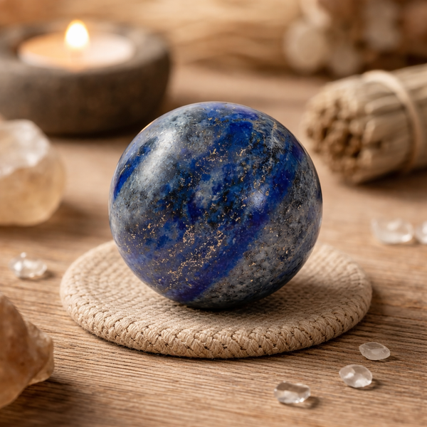 Edelstenen Bol Feng Shui Lapis Lazuli 4 cm