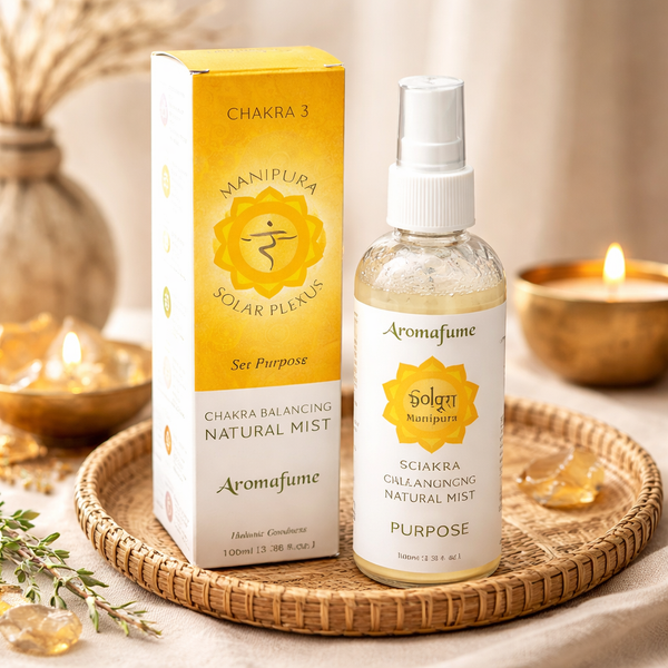 Aromafume Natuurlijke Luchtverfrisser Manipura Solar Plexus Chakra Spray