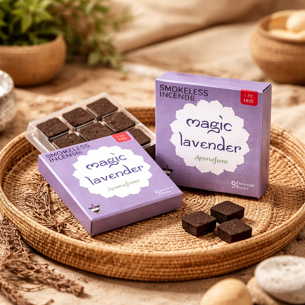 Aromafume Wierookblokjes Magic Lavender Negen Stuks Per Doosje