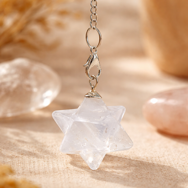Pendel Bergkristal Merkaba
