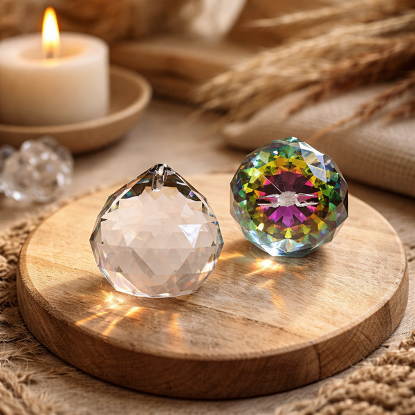 Regenboogkristal Bol Multicolor AAA Kwaliteit 4 cm