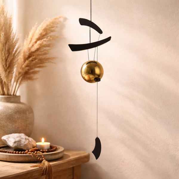 Windgong Zen Metaal 12 cm