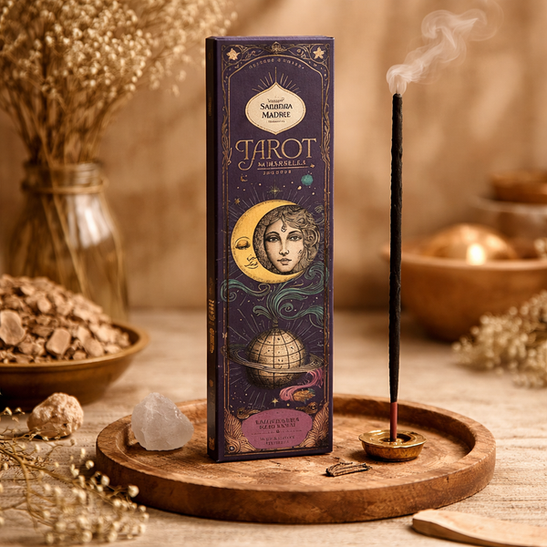 Sagrada Madre Wierookstokjes Natuurlijke Nag Champa Frankincense Tarot De Marsella 24 G 6 Stuks
