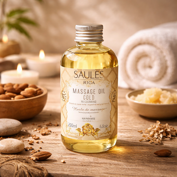 Massageolie Gold Saules Fabrika Natuurlijke 200ml