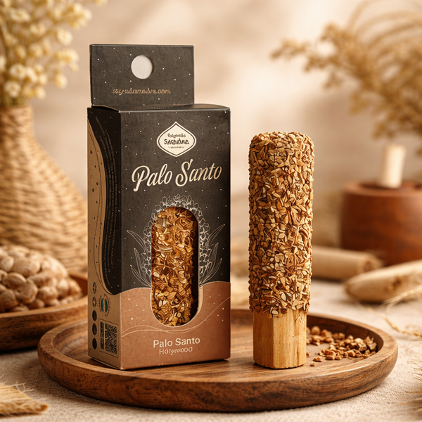 Sagrada Madre Palo Santo Stokje Met Palo Santo Chips 20g