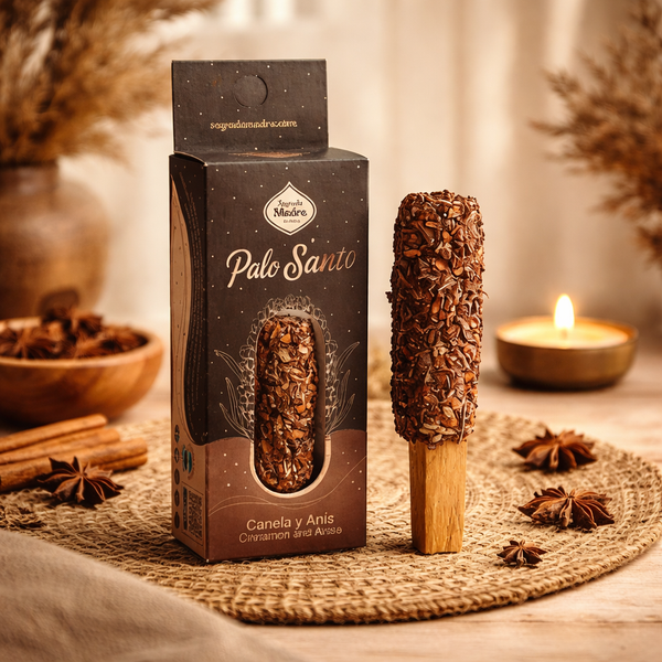 Sagrada Madre Palo Santo Stokje Met Kaneel En Anijs 20g