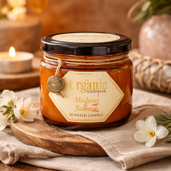 Organic Goodness Kaars Sojawas Jasmijn 200g